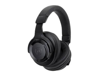 Audio Technica Solid Bass Wireless Over-Ear Headphones with Built-in Mic & Control - ATH-WS990BTBK