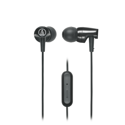 Audio Technica SonicFuel In-Ear Headphones with In-line Mic & Control - ATH-CLR100iSWH
