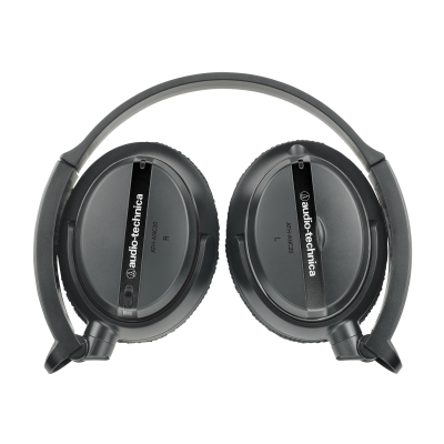 Audio Technica QuietPoint Active Noise-Cancelling On-Ear Headphones - ATH-ANC20