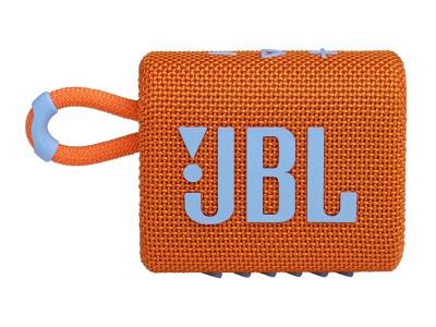 JBL Go 3 Waterproof Portable Bluetooth Speaker in Yellow - JBLGO3YELAM