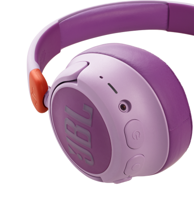 JBL Wireless Over-Ear Noise Cancelling Kids Headphones - JBLJR460NCWHTAM