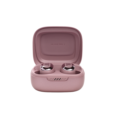 JBL True Wireless Noise Cancelling Earbuds in Rose - JBLLIVEFREE2TWSRAM