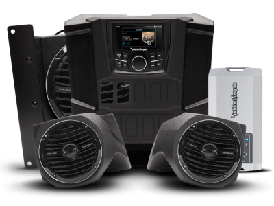 Rockford Fosgate 400 Watt Stereo Front Lower Speaker and Subwoofer Kit  - RNGR-STAGE3