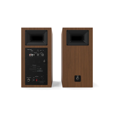Klipsch Powered Speakers Pair with Bluetooth in Black - THESEVENSB