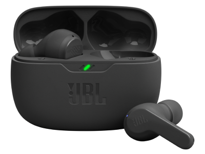 JBL Vibe Beam True Wireless Earbuds in White - JBLVBEAMWHTAM