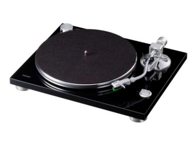 Teac Manual Belt Driven Turntable in Piano Black - TN3BAB