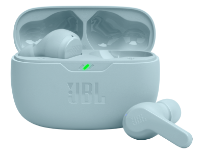 JBL Vibe Beam True Wireless Earbuds in White - JBLVBEAMWHTAM