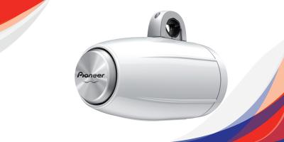 Pioneer 7.7 Inch Built-In RGB LED Lighting Marine Tower Speakers (pair) - TS-ME770TSW