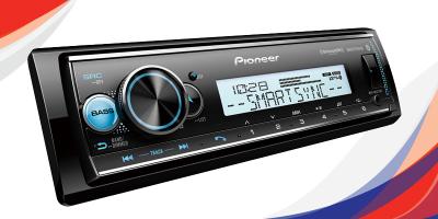 Pioneer Marine Digital Media Receiver With Amazon Alexa and Bluetooth - MVH-MS512BS