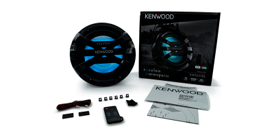 Kenwood 10" Subwoofer with Illumination - XM1041BL