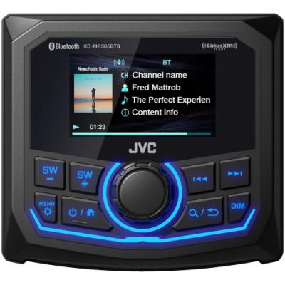 JVC Marine Digital Media Receiver with Bluetooth USB and SiriusXM - KD-MR305BTS