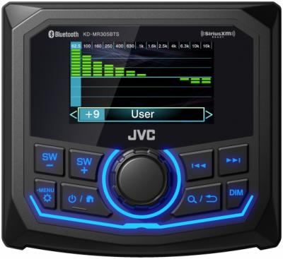 JVC Marine Digital Media Receiver with Bluetooth USB and SiriusXM - KD-MR305BTS