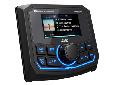 JVC Marine Digital Media Receiver with Bluetooth USB and SiriusXM - KD-MR305BTS