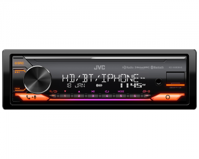 JVC Digital Media Receiver Featuring Bluetooth USB and HD Radio SiriusXM - KD-X480BHS