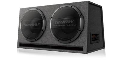 Pioneer Dual Ported Enclosure Active Subwoofer with Built-in Amplifier - TS-WX1220AH