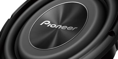 Pioneer Shallow-Mount Subwoofer with 1200 Watts Max. Power - TS-A2500LS4