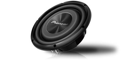 Pioneer Shallow-Mount Subwoofer with 1200 Watts Max. Power - TS-A2500LS4