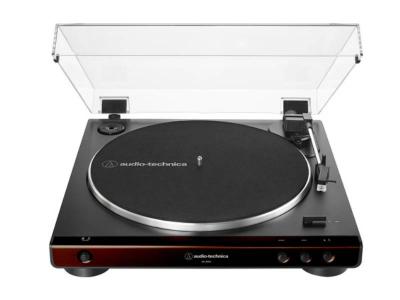 Audio Technica Fully Automatic Belt-Drive Turntable in Gunmetal - AT-LP60X-GM