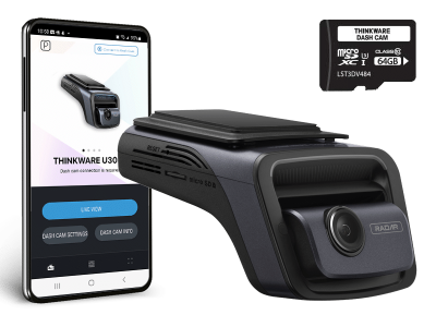 Thinkware U1000 Wi-Fi Dash Cam with 32GB microSD TW-U1000MU32C