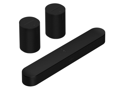 Sonos Surround Set with Beam Gen 2 Sondbar and Era 100 Smart Speaker - Surround Set (Beam (Gen 2) Era 100) (W)