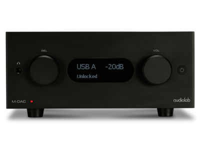 AudioLab Digital-to-Analogue Converter in Black - MDACPlusBK