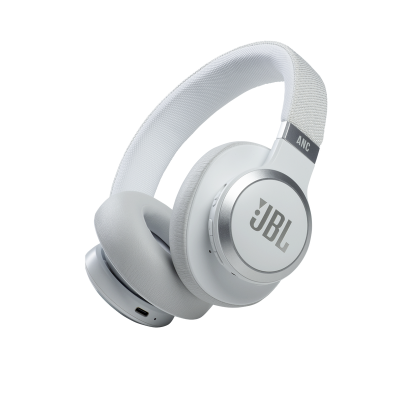 JBL Wireless Over-Ear Noise Cancelling Headphones in Blue  - JBLLIVE660NCBLUAM
