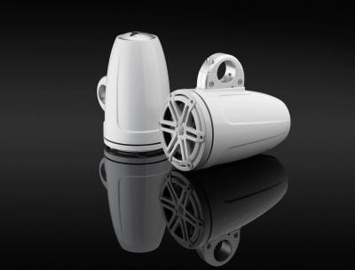 JL AUDIO 7.7 Inch Enclosed Tower Coaxial System Gloss White Enclosure - M3-770ETXv3-Gw-S-Gw