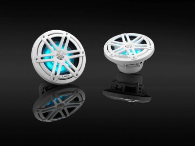 JL AUDIO 6.5 Inch Marine Coaxial Speakers Gloss White Sport Grilles - M3-650X-S-Gw-i