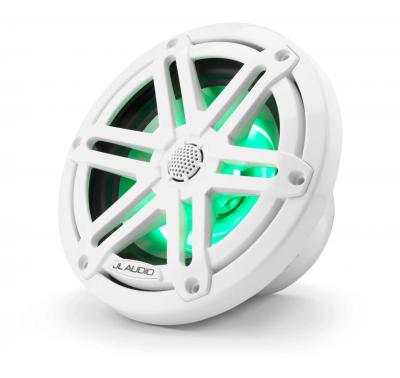 JL AUDIO 6.5 Inch Marine Coaxial Speakers Gloss White Sport Grilles - M3-650X-S-Gw-i