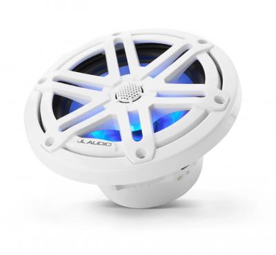 JL AUDIO 6.5 Inch Marine Coaxial Speakers Gloss White Sport Grilles - M3-650X-S-Gw-i