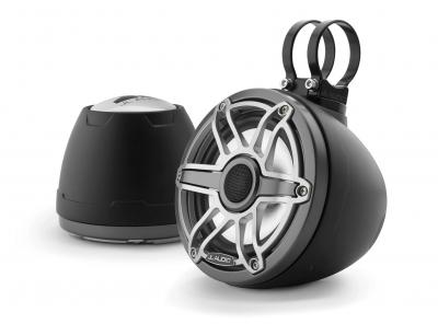 JL AUDIO 6.5 Inch Enclosed Coaxial System with Transflective LED Lighting - M6-650VEX-Mb-S-GmTi-i