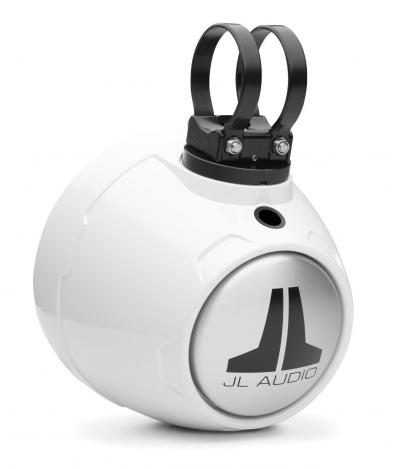 JL AUDIO 6.5 Inch Enclosed Coaxial System Gloss White Enclosure - M6-650VEX-Gw-S-GwGw