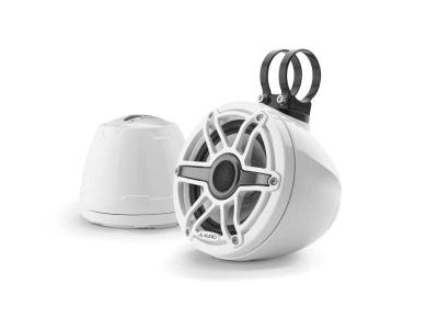 JL AUDIO 6.5 Inch Enclosed Coaxial System Gloss White Enclosure - M6-650VEX-Gw-S-GwGw