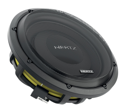 10" Hertz Mille Pro 4 Ohm Shallow Subwoofer - MPS250S4