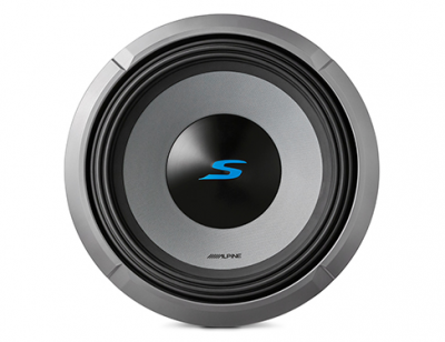 12" Alpine S-Series Subwoofer with Dual 2 Ohm Voice Coils - S2-W12D2