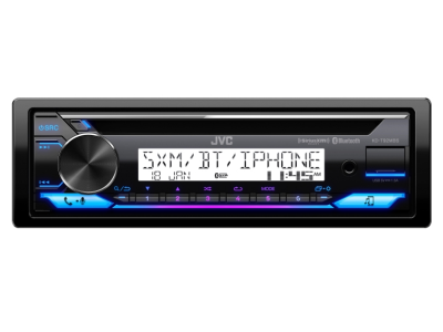 JVC Single Din CD Receiver with Featuring Bluetooth and USB - KD-T92MBS