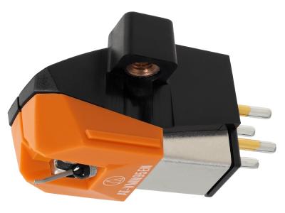 Audio Technica Dual Moving Magnet Cartridge With 0.3 x 0.7 Mil Elliptical Nude Stylus - AT-VM95EN