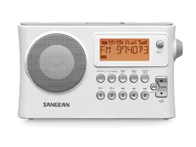 Sangean AM / FM / USB Digital Tuning Radio in White  - 14‐PRD14