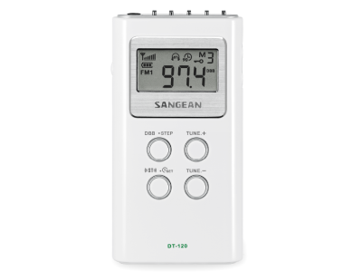 Sangean AM/FM Stereo Digital Tuning Pocket Radio - 14‐DT120