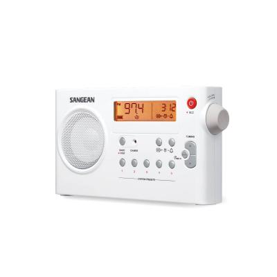 Sangean AM / FM Digital Tuning Radio in White - 14‐PRD7