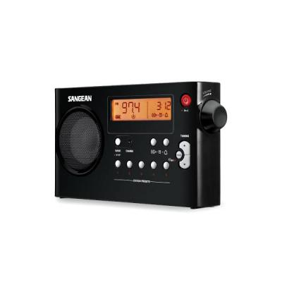 Sangean AM / FM Digital Tuning Radio in Black - 14‐PRD7BK