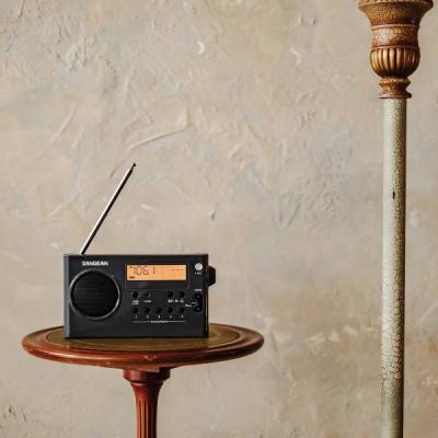 Sangean AM / FM Digital Tuning Radio in White - 14‐PRD7