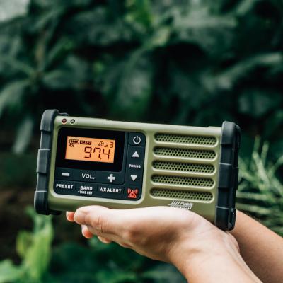 Sangean AM / FM / WX / Multi-Powered Radio in Green - 24-SG112