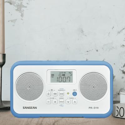 Sangean FM-Stereo / AM Digital Tuning Portable Receiver - PR-D19BK