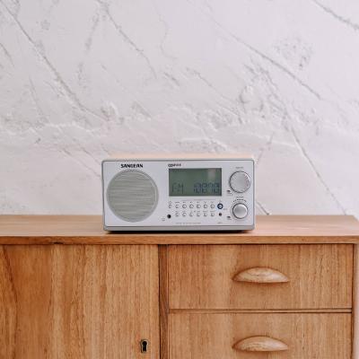 Sangean AM / FM-RBDS Wooden Cabinet Digital Tuning Radio in Walnut - 14-WR2WL