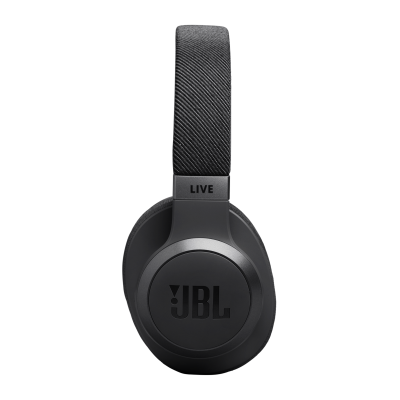 JBL Live 770NC Wireless True Adaptive Noise Cancelling Over-Ear Headphones in White - JBLLIVE770NCWHTAM