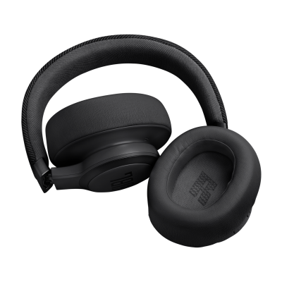 JBL Live 770NC Wireless True Adaptive Noise Cancelling Over-Ear Headphones in White - JBLLIVE770NCWHTAM