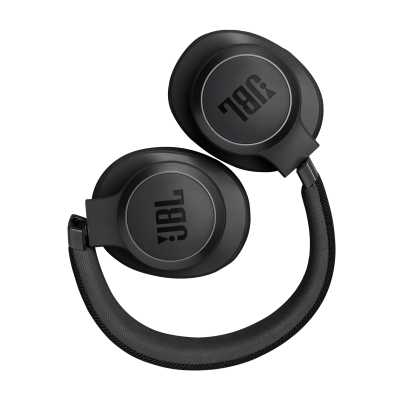 JBL Live 770NC Wireless True Adaptive Noise Cancelling Over-Ear Headphones in Blue - JBLLIVE770NCBLUAM