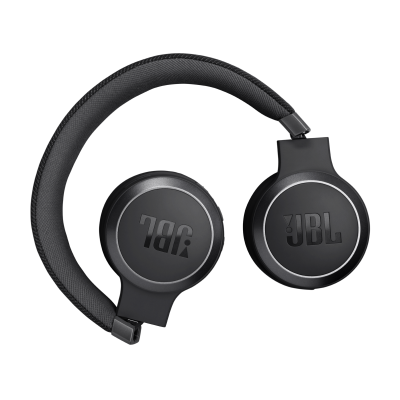 JBL Live 670NC Wireless True Adaptive Noise Cancelling On-Ear Headphones in White - JBLLIVE670NCWHTAM