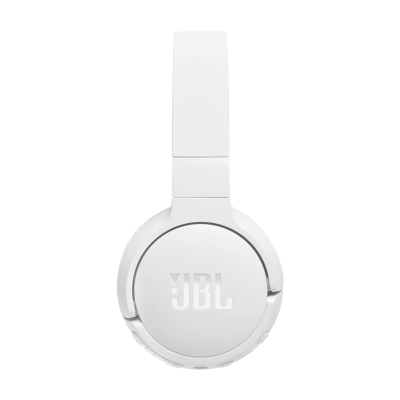 JBL Tune 670NC Adaptive Noise Cancelling Wireless On-Ear Headphones in White - JBLT670NCWHTAM